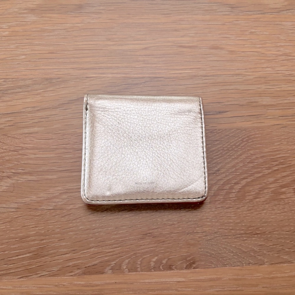 Fossil Chic Metallic and Pink Small Wallet
